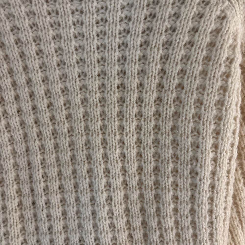 Neiman Marcus Cream Double-Breasted Cardigan - Picture 5 of 7
